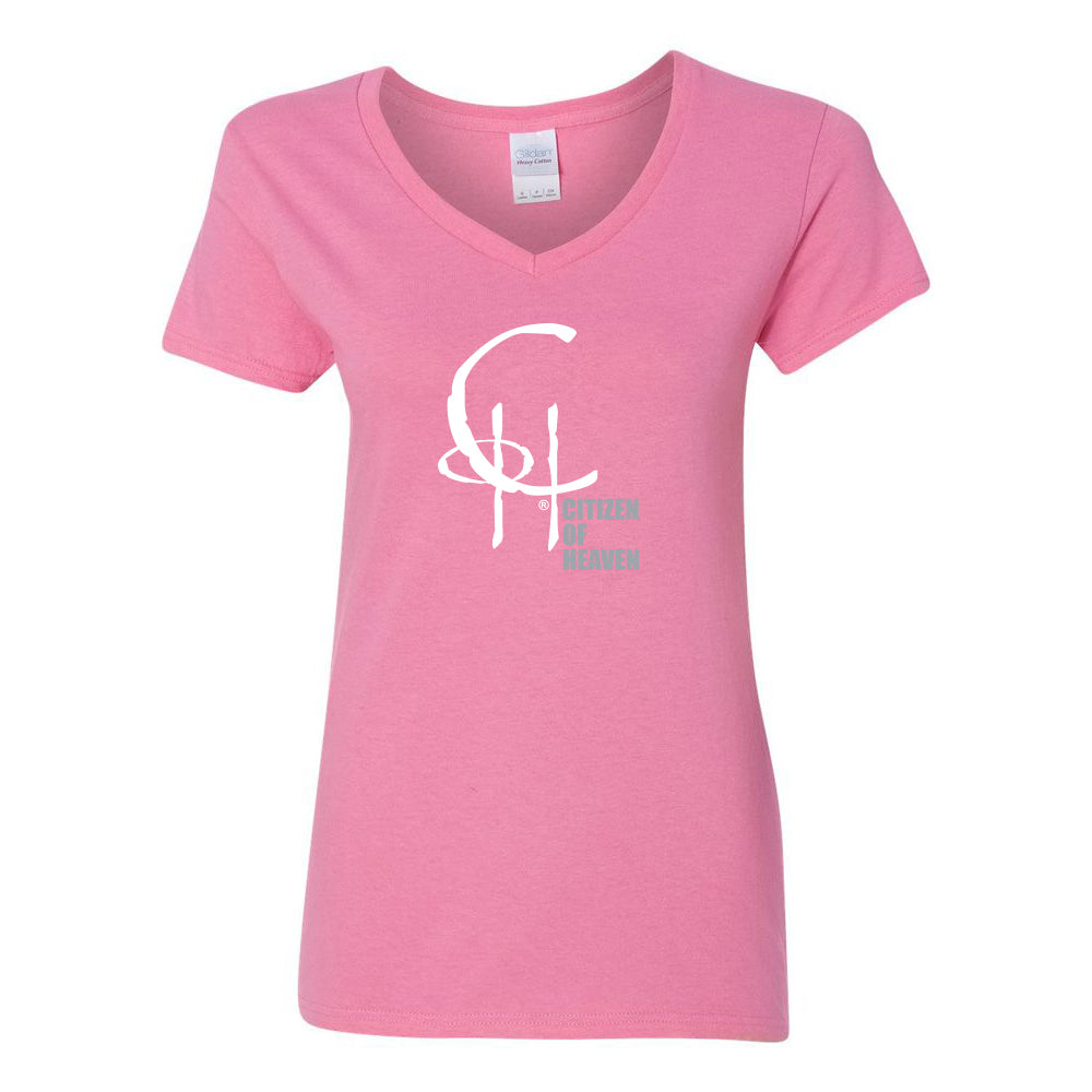 COH V-Neck Women's Shirt (Pink)